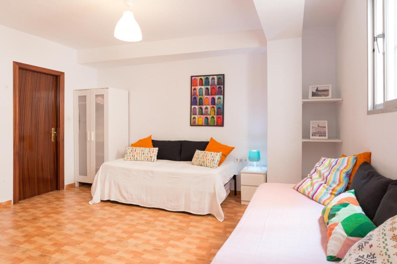 Ferienwohnung Marques De Larios Plaza Las Flores Parking Gratis Málaga Exterior foto